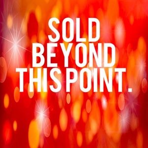 Everything past here is sold